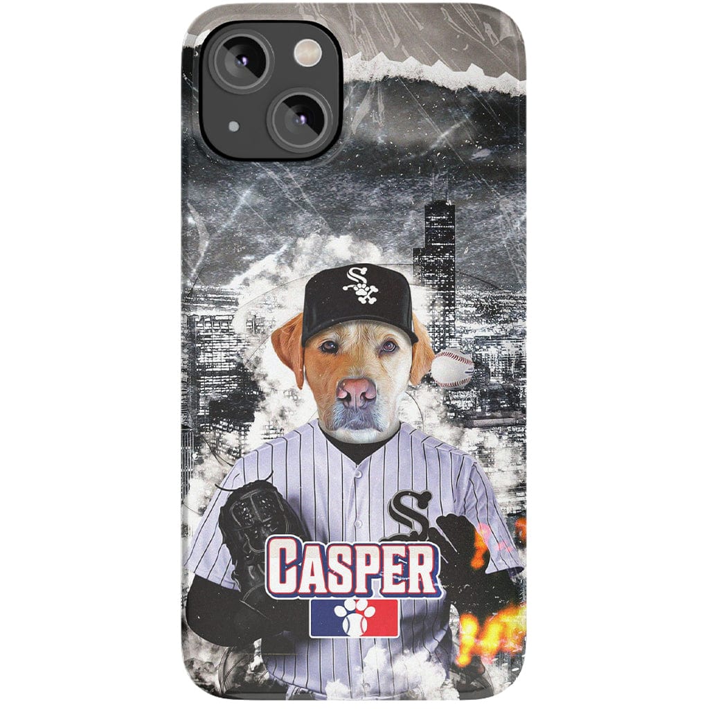 &#39;Chicago White Paws&#39; Personalized Phone Case