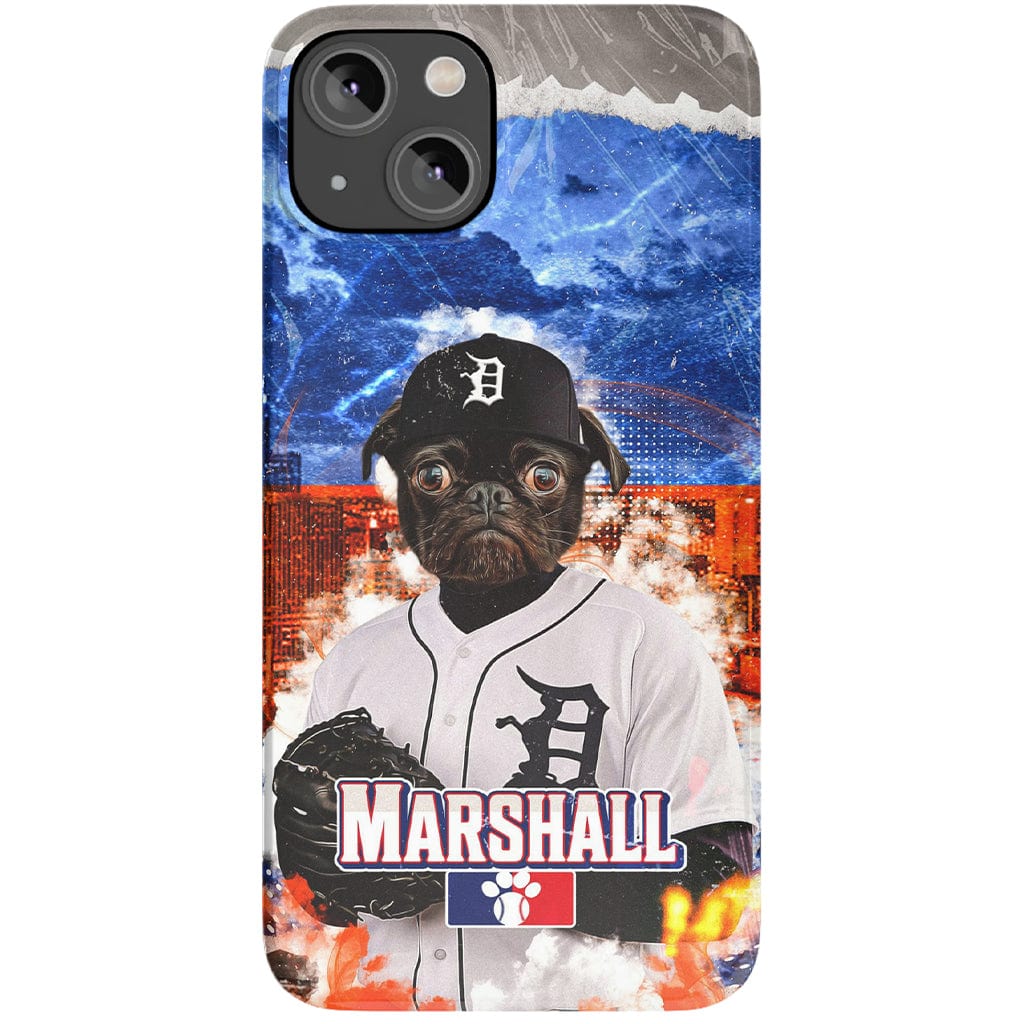 &#39;Detroit Tiger Doggos&#39; Personalized Phone Case