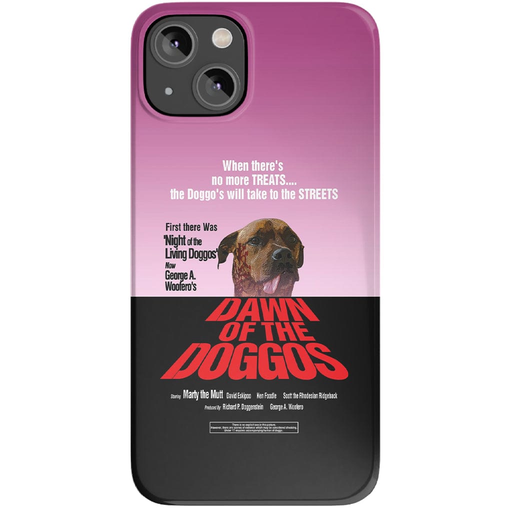 &#39;Dawn of the Doggos&#39; Personalized Phone Cases