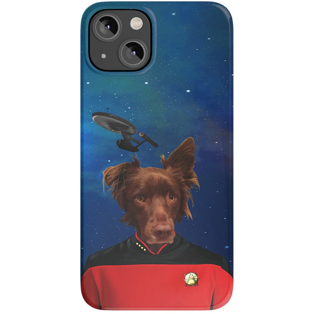 &#39;Doggo-Trek&#39; Personalized Phone Case