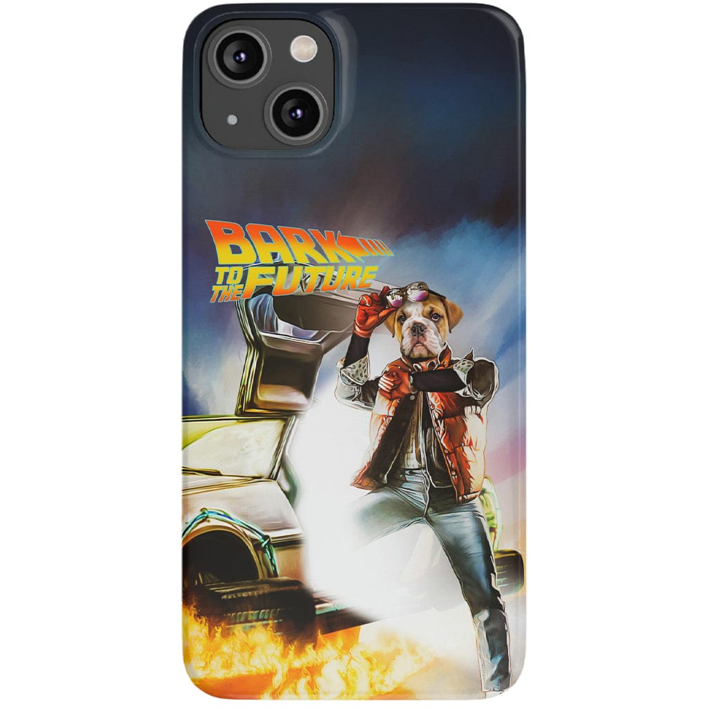 &#39;Bark to the Future&#39; Personalized Phone Case