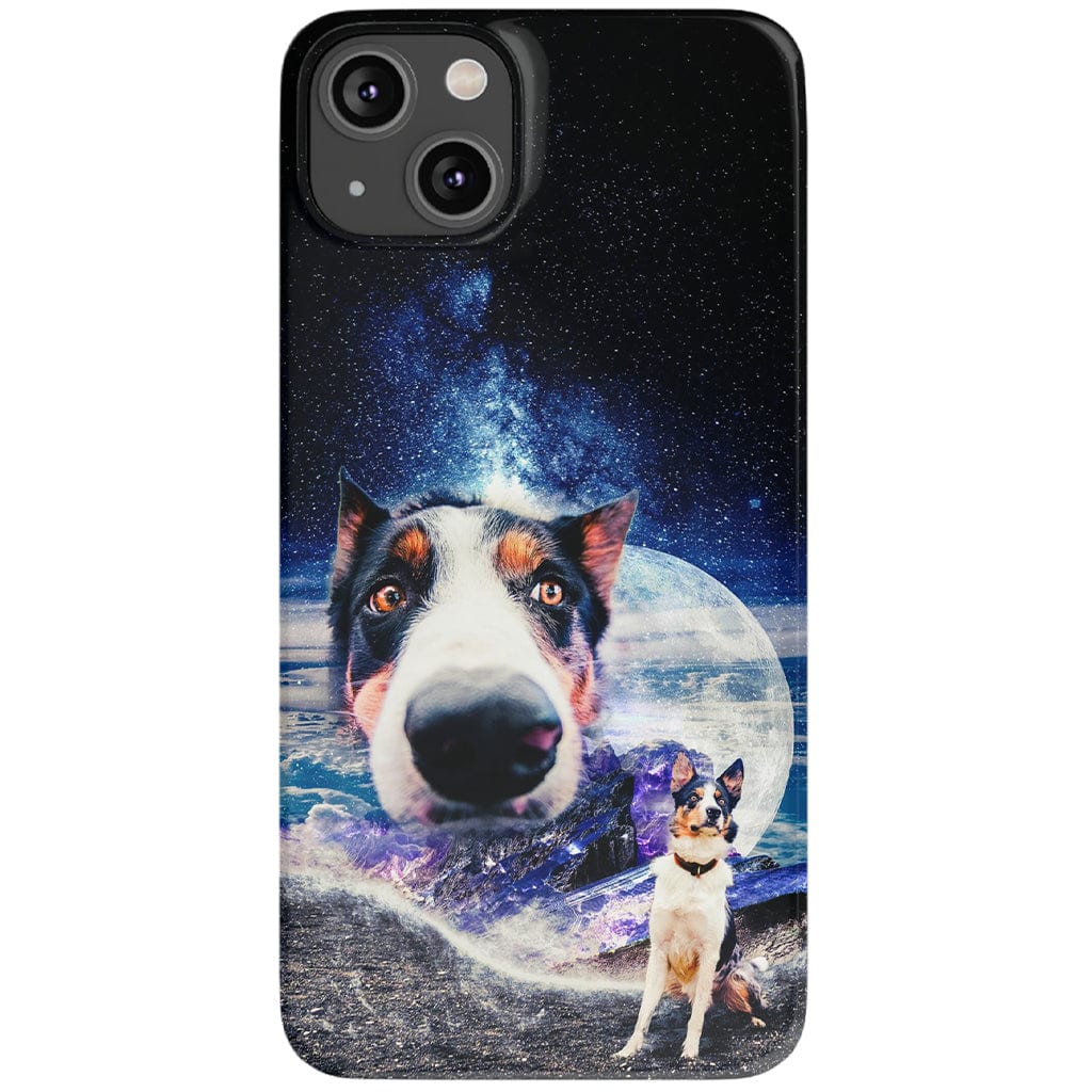 Funda para móvil personalizada &#39;Doggo in Space&#39;