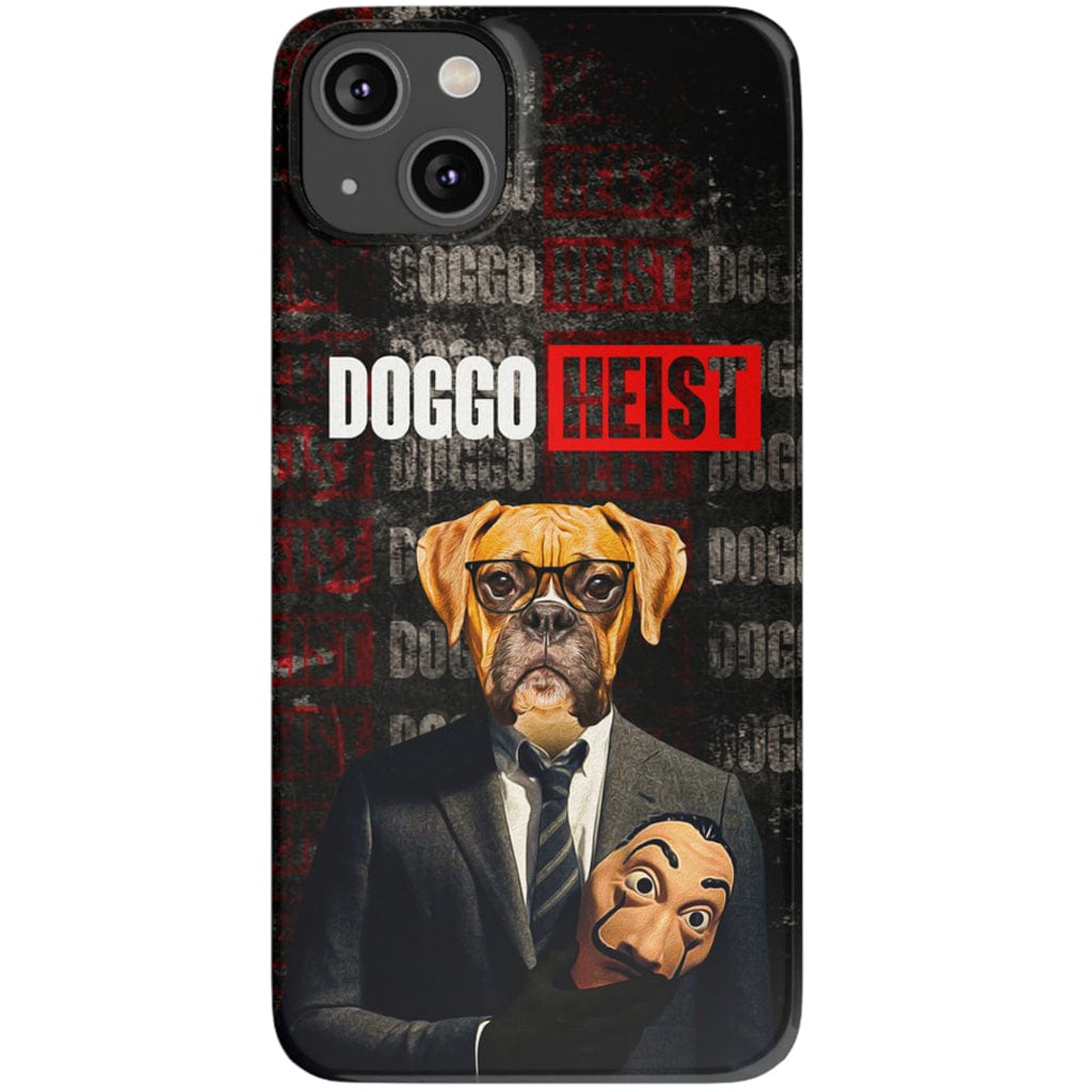 &#39;Doggo Heist&#39; Personalized Phone Case