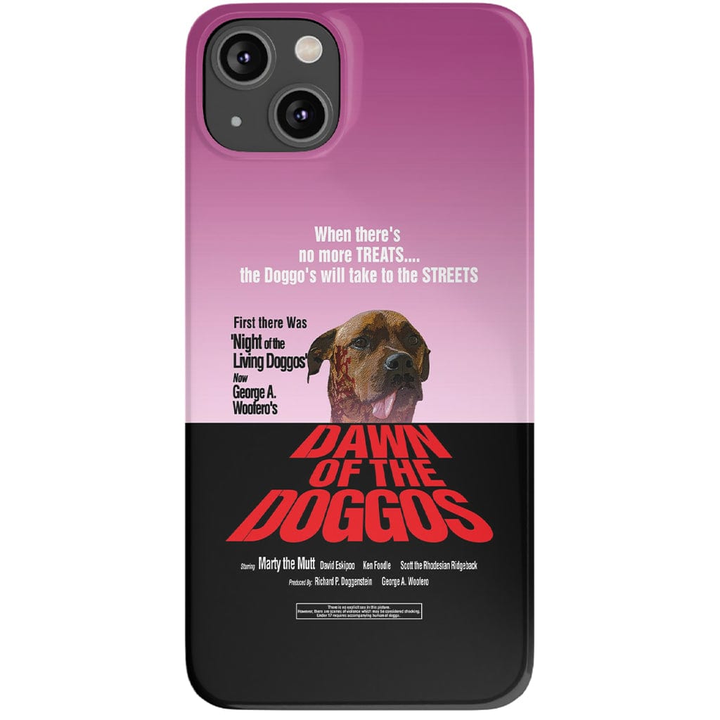 &#39;Dawn of the Doggos&#39; Personalized Phone Cases