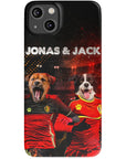 'Belgium Doggos' Personalized 2 Pet Phone Case