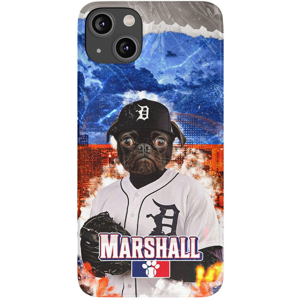 &#39;Detroit Tiger Doggos&#39; Personalized Phone Case