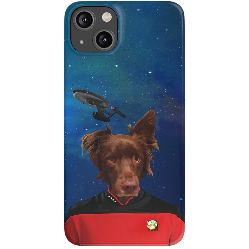 &#39;Doggo-Trek&#39; Personalized Phone Case