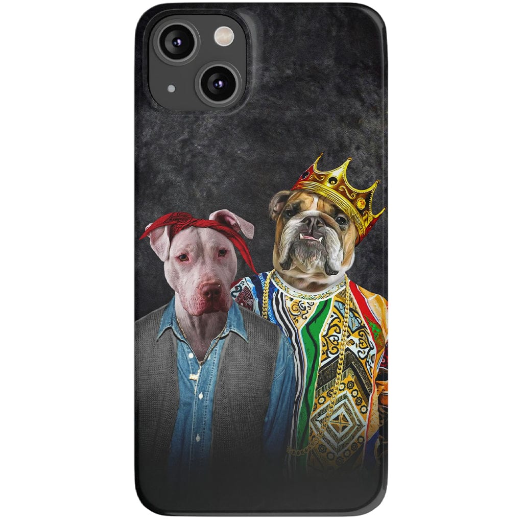 &#39;2Paw And Notorious D.O.G.&#39; Personalized 2 Pet Phone Case