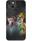 '2Paw And Notorious D.O.G.' Personalized 2 Pet Phone Case