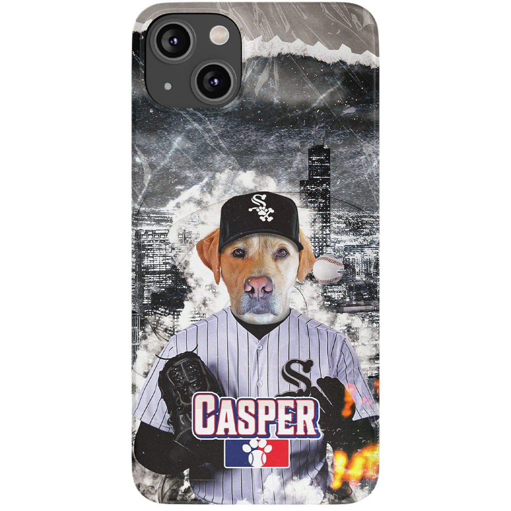 &#39;Chicago White Paws&#39; Personalized Phone Case