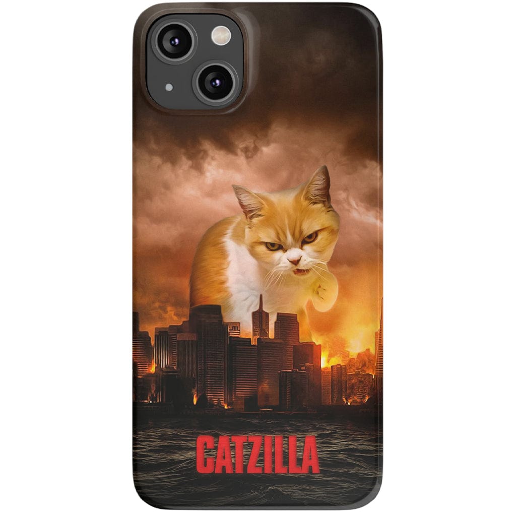 &#39;Catzilla&#39; Personalized Phone Case