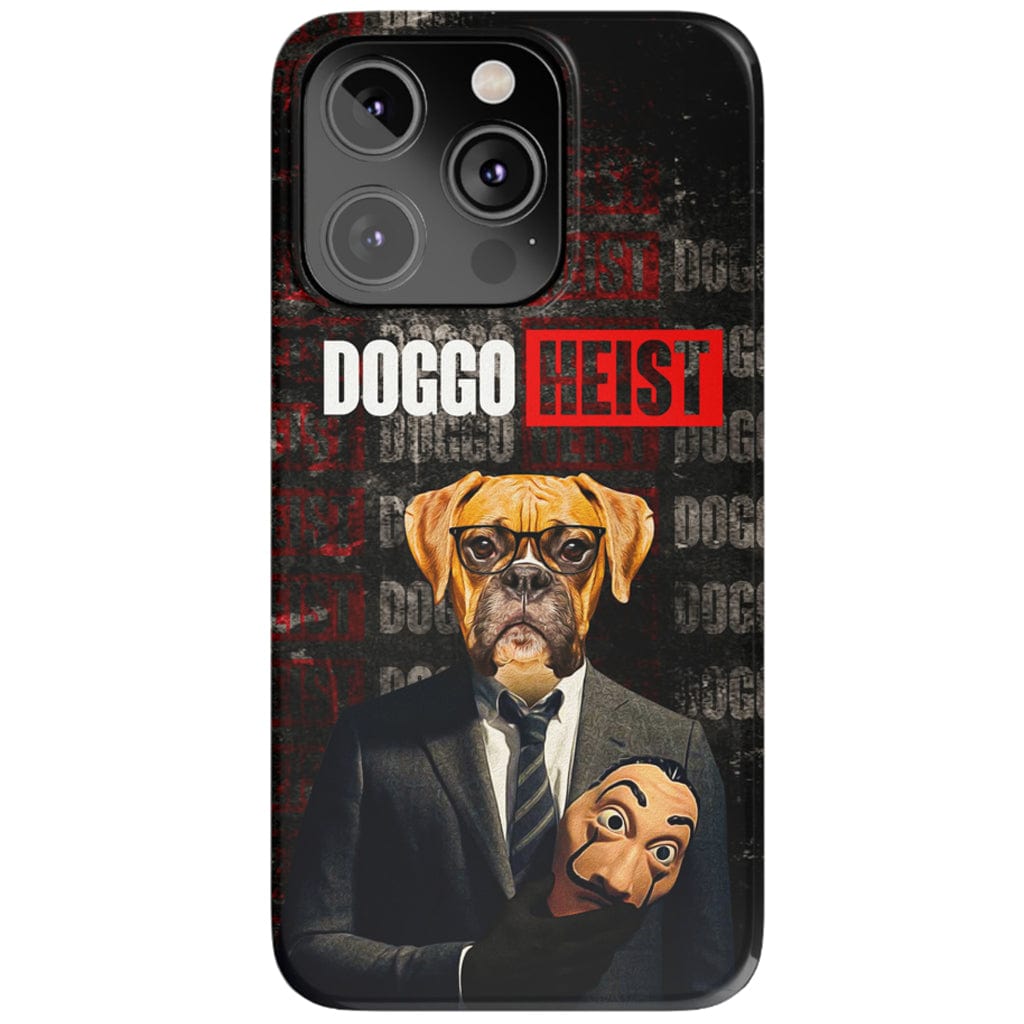 &#39;Doggo Heist&#39; Personalized Phone Case