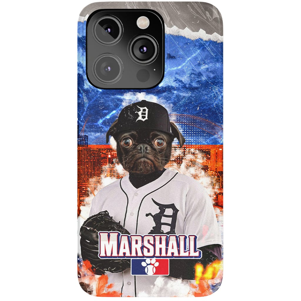 &#39;Detroit Tiger Doggos&#39; Personalized Phone Case