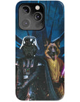 'Darth Woofer & Jedi-Doggo' Personalized 2 Pet Phone Case