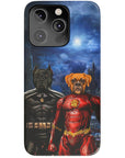 'Batdog & Flash Doggo' Personalized 2 Pet Phone Case