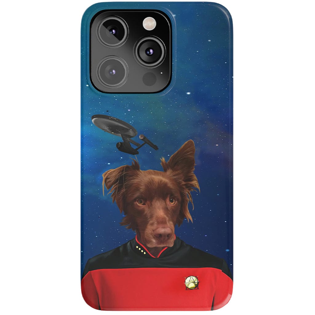 &#39;Doggo-Trek&#39; Personalized Phone Case