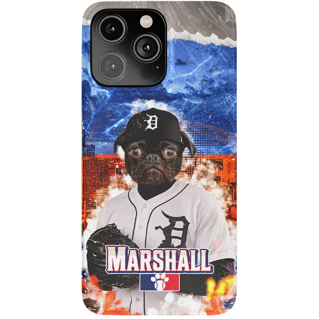 &#39;Detroit Tiger Doggos&#39; Personalized Phone Case