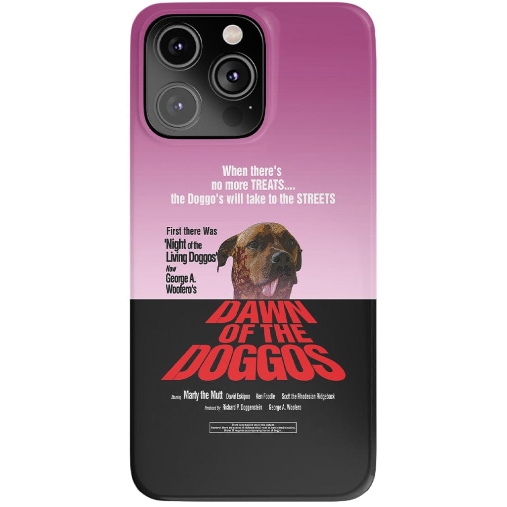 &#39;Dawn of the Doggos&#39; Personalized Phone Cases