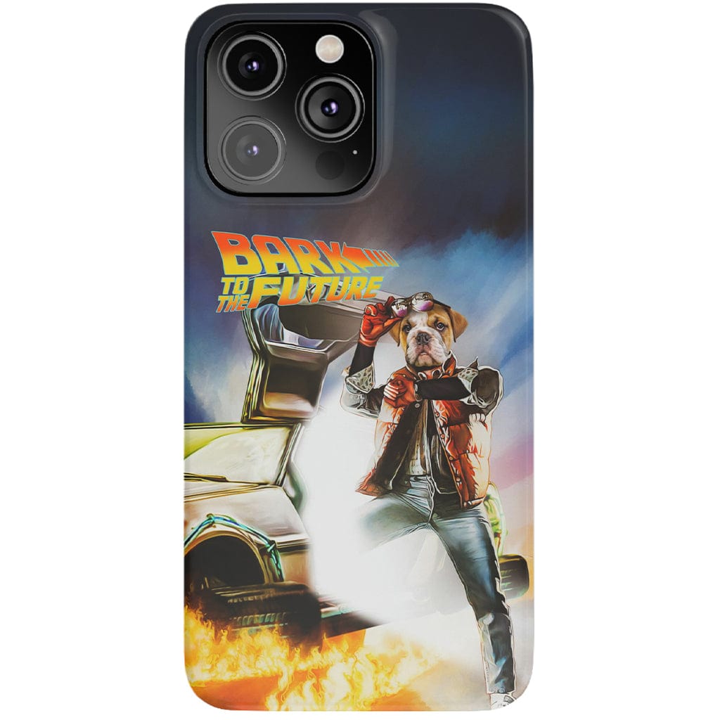 &#39;Bark to the Future&#39; Personalized Phone Case