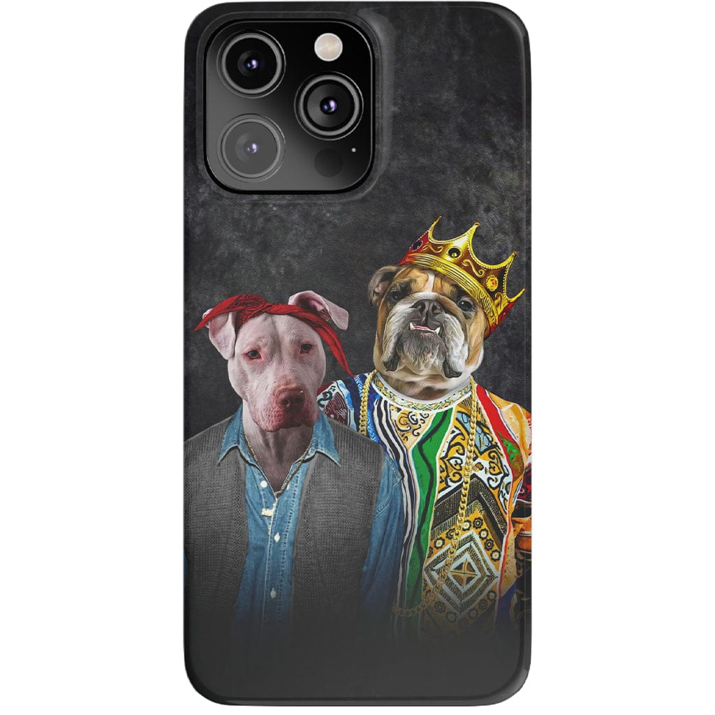 &#39;2Paw And Notorious D.O.G.&#39; Personalized 2 Pet Phone Case