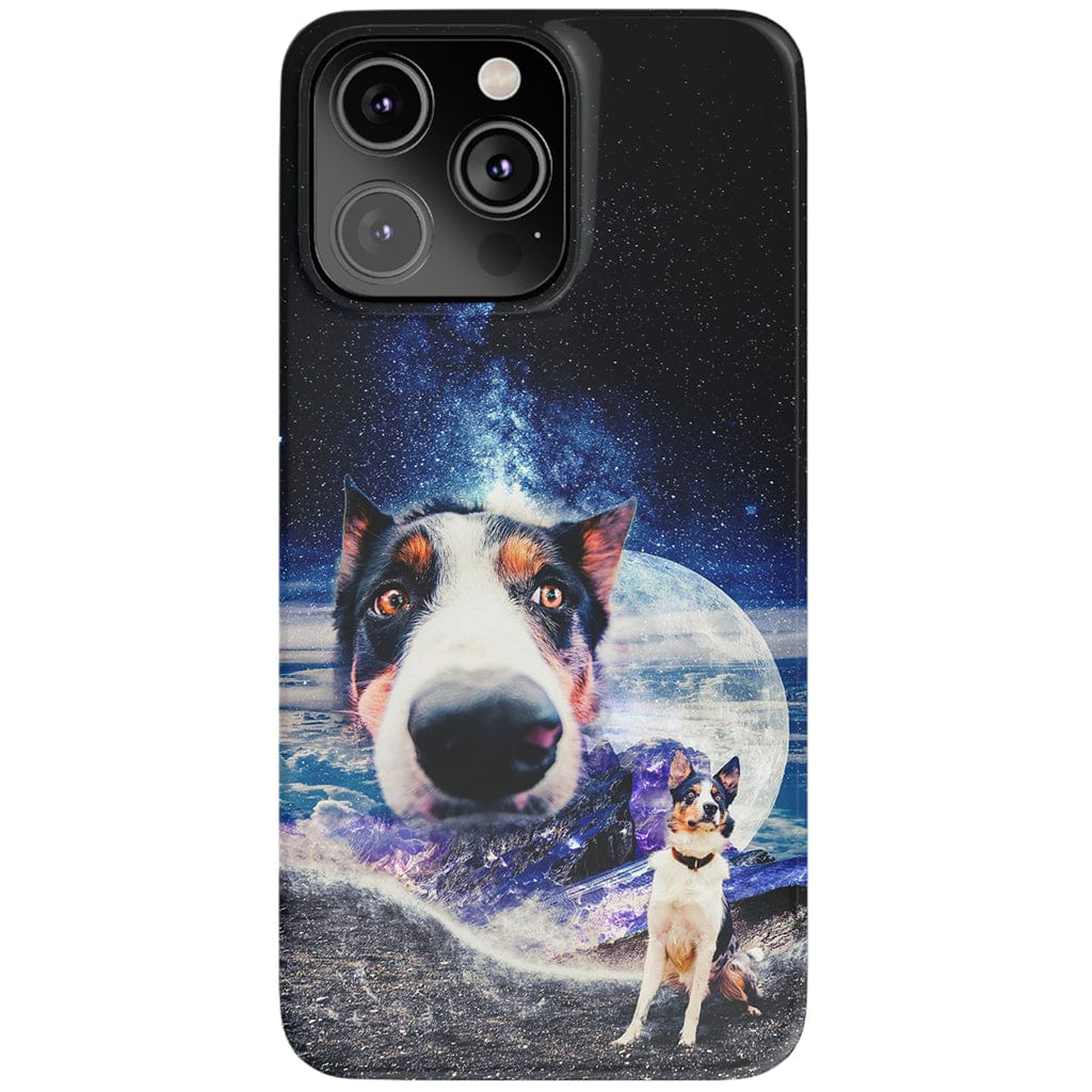 Funda para móvil personalizada &#39;Doggo in Space&#39;