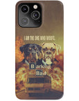 'Barking Bad' Personalized 2 Pet Phone Case