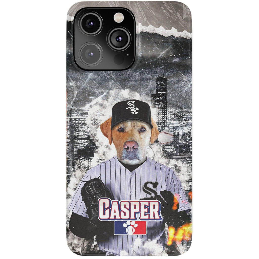 &#39;Chicago White Paws&#39; Personalized Phone Case