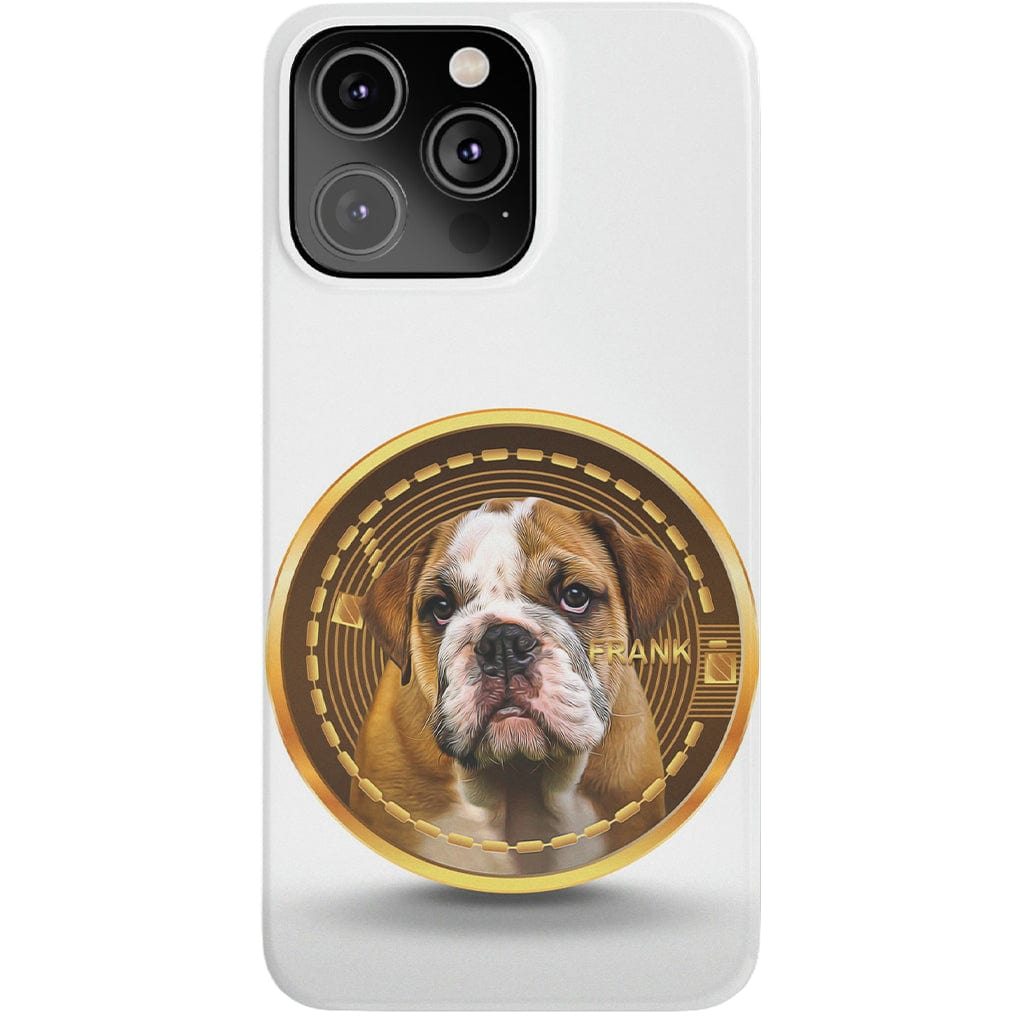 Funda para teléfono personalizada &#39;Crypto personalizado (tu perro)&#39;