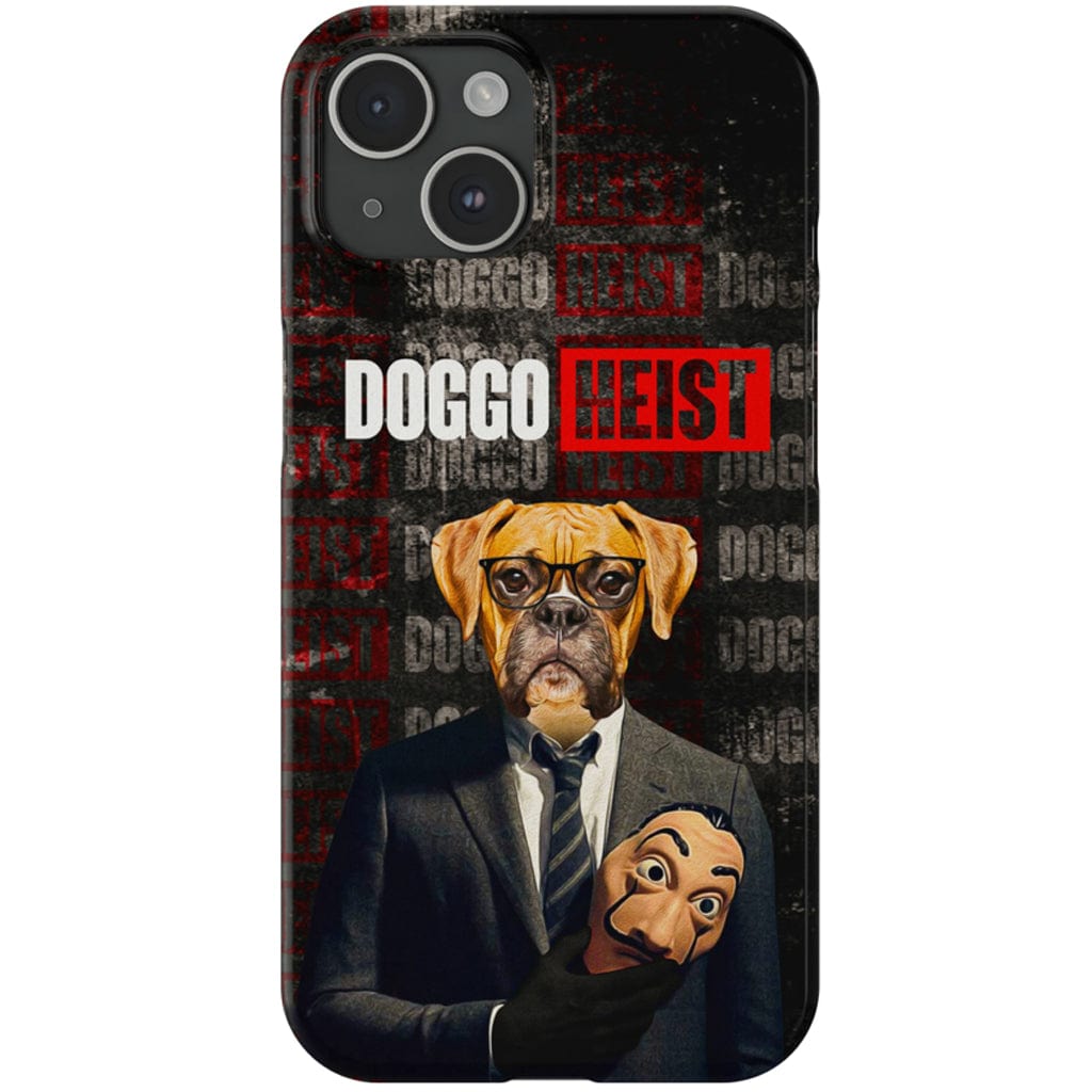 &#39;Doggo Heist&#39; Personalized Phone Case