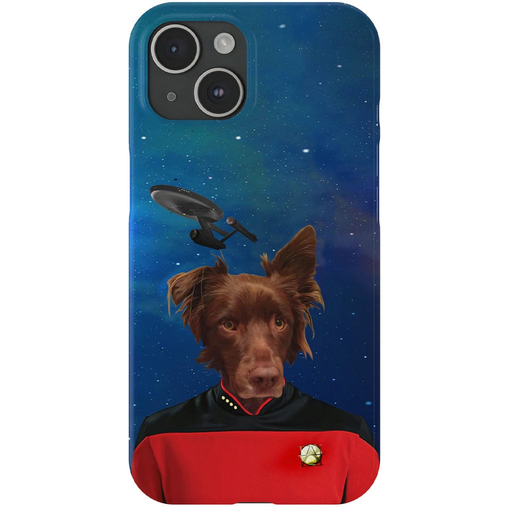 &#39;Doggo-Trek&#39; Personalized Phone Case