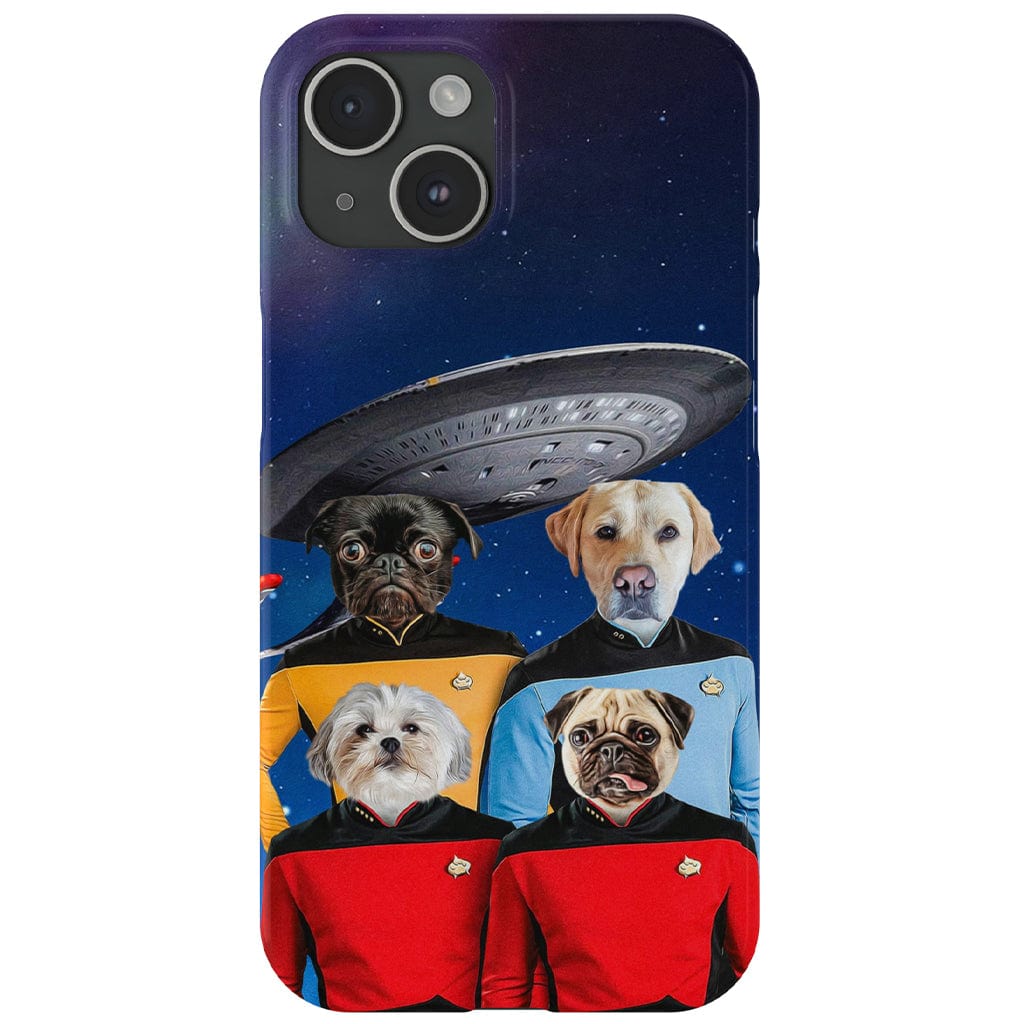 &#39;Doggo-Trek&#39; Personalized 4 Pet Phone Case