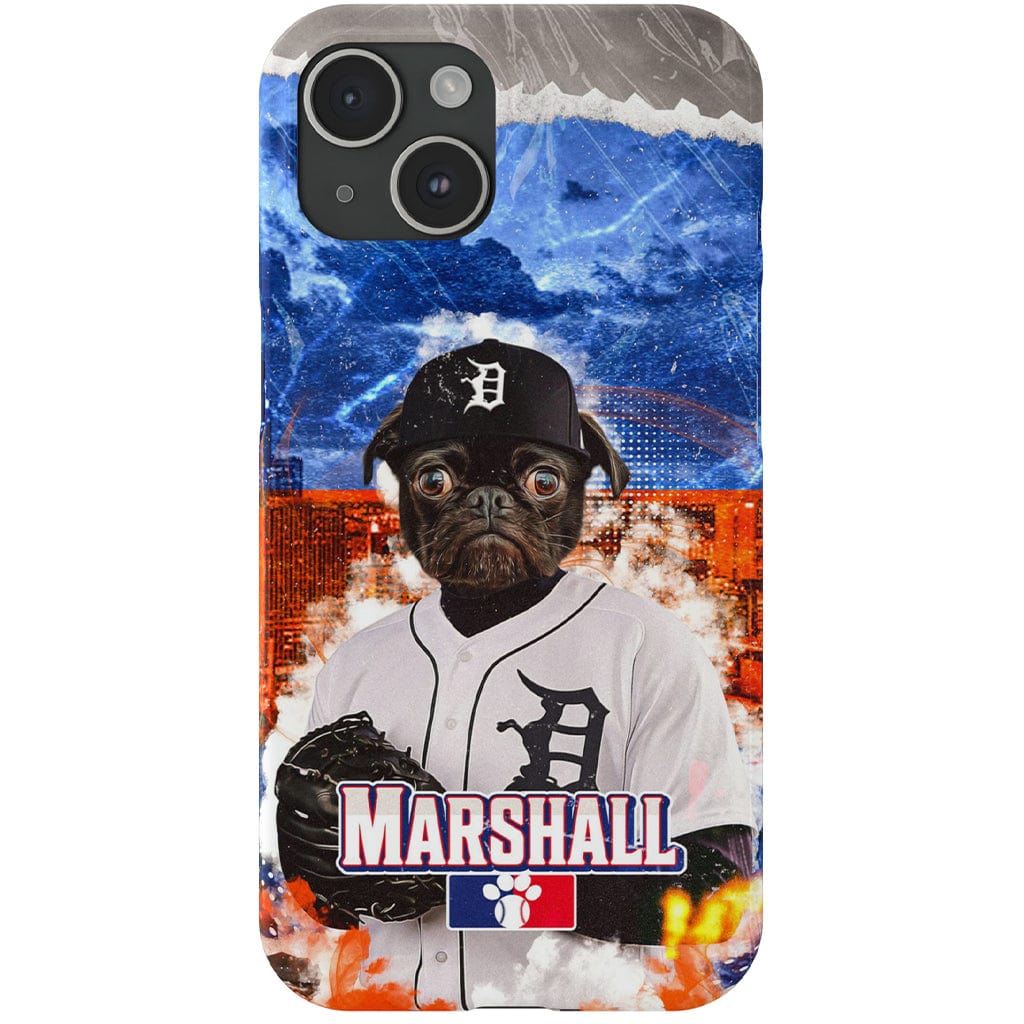 &#39;Detroit Tiger Doggos&#39; Personalized Phone Case