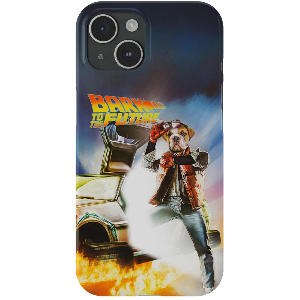 &#39;Bark to the Future&#39; Personalized Phone Case