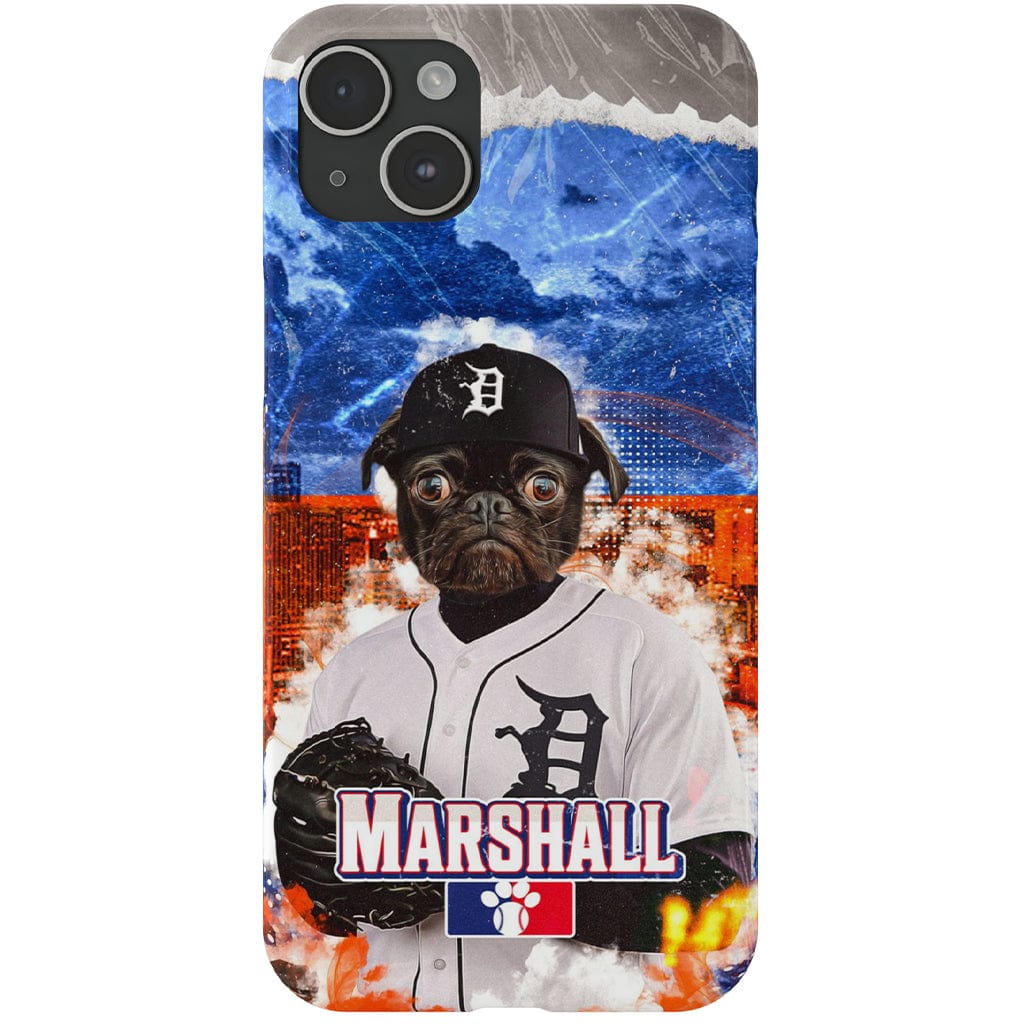 &#39;Detroit Tiger Doggos&#39; Personalized Phone Case