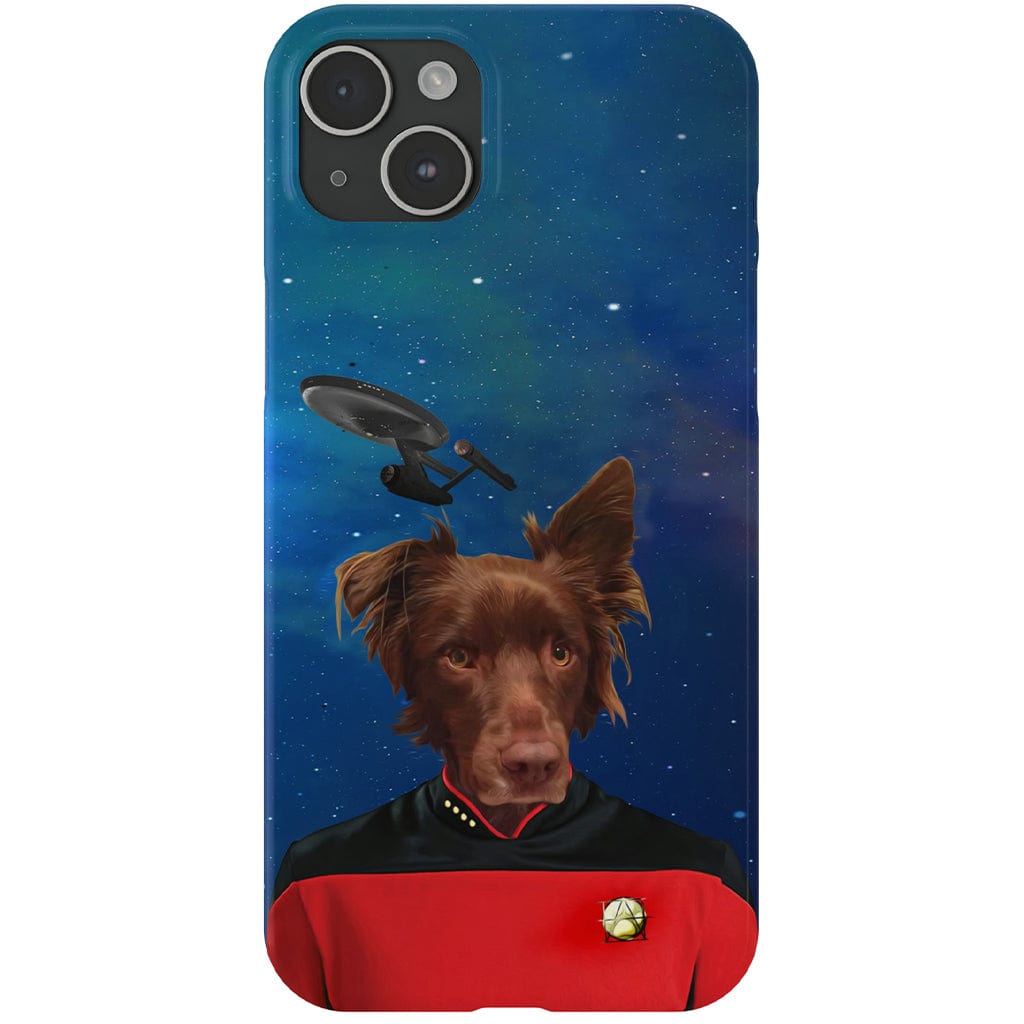 &#39;Doggo-Trek&#39; Personalized Phone Case