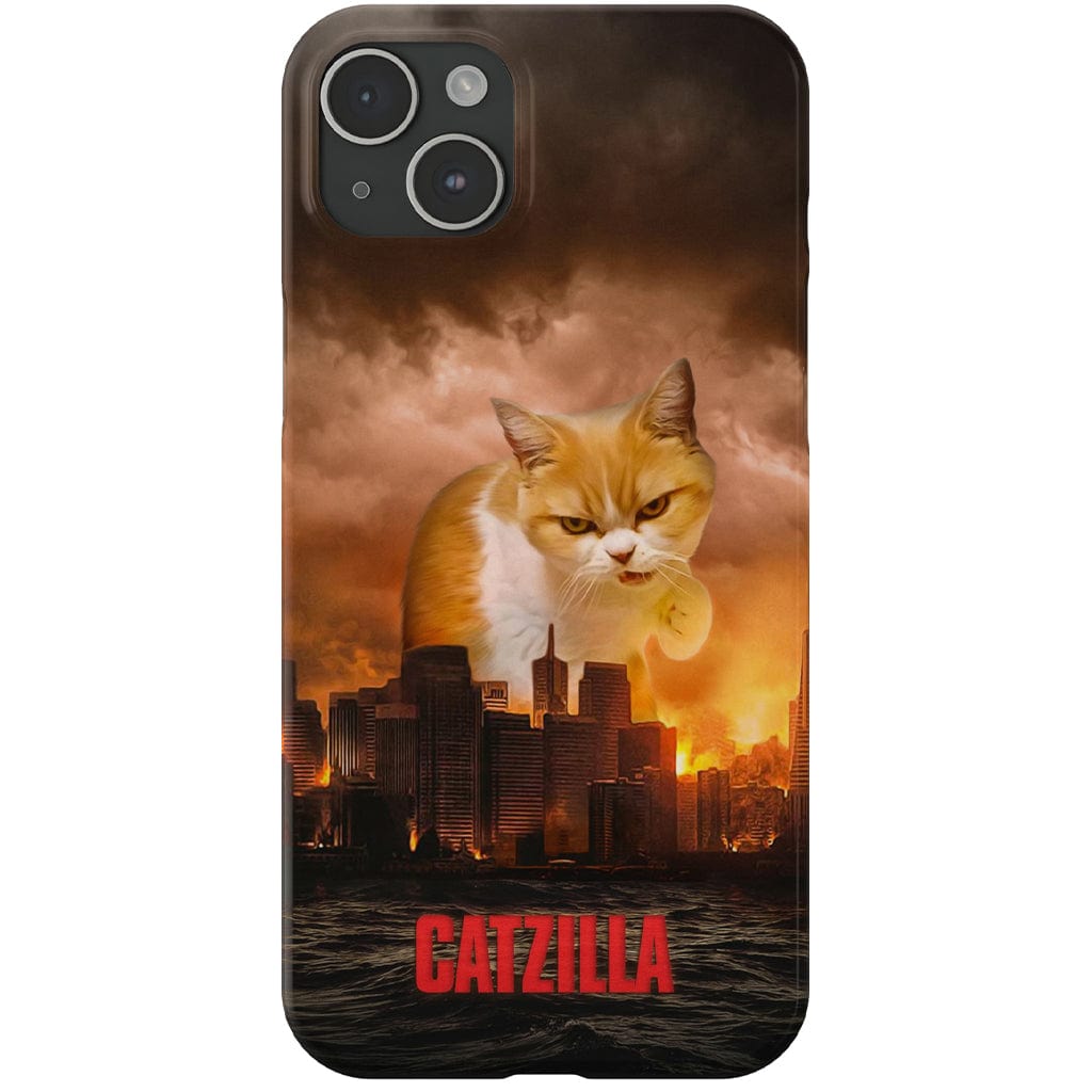 &#39;Catzilla&#39; Personalized Phone Case