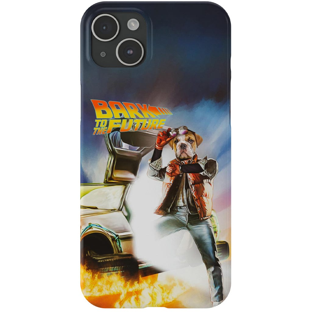 &#39;Bark to the Future&#39; Personalized Phone Case