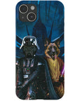 'Darth Woofer & Jedi-Doggo' Personalized 2 Pet Phone Case