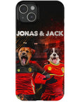 'Belgium Doggos' Personalized 2 Pet Phone Case