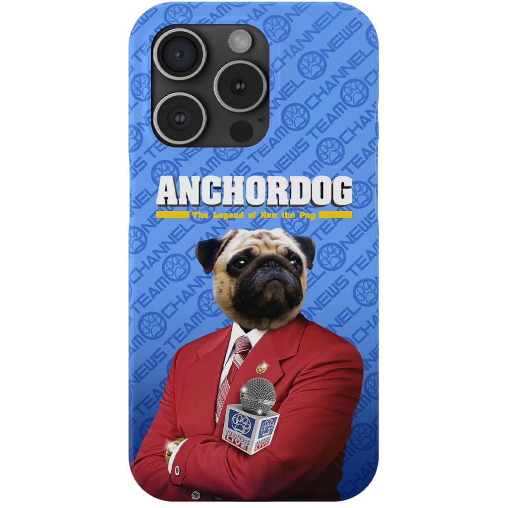 &#39;Anchordog&#39; Personalized Phone Case