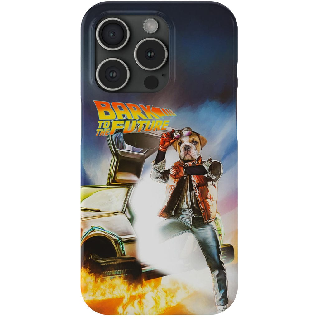 &#39;Bark to the Future&#39; Personalized Phone Case