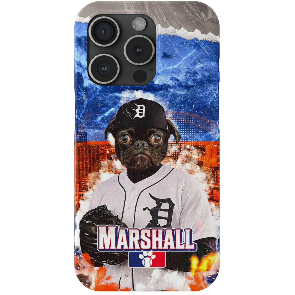 &#39;Detroit Tiger Doggos&#39; Personalized Phone Case