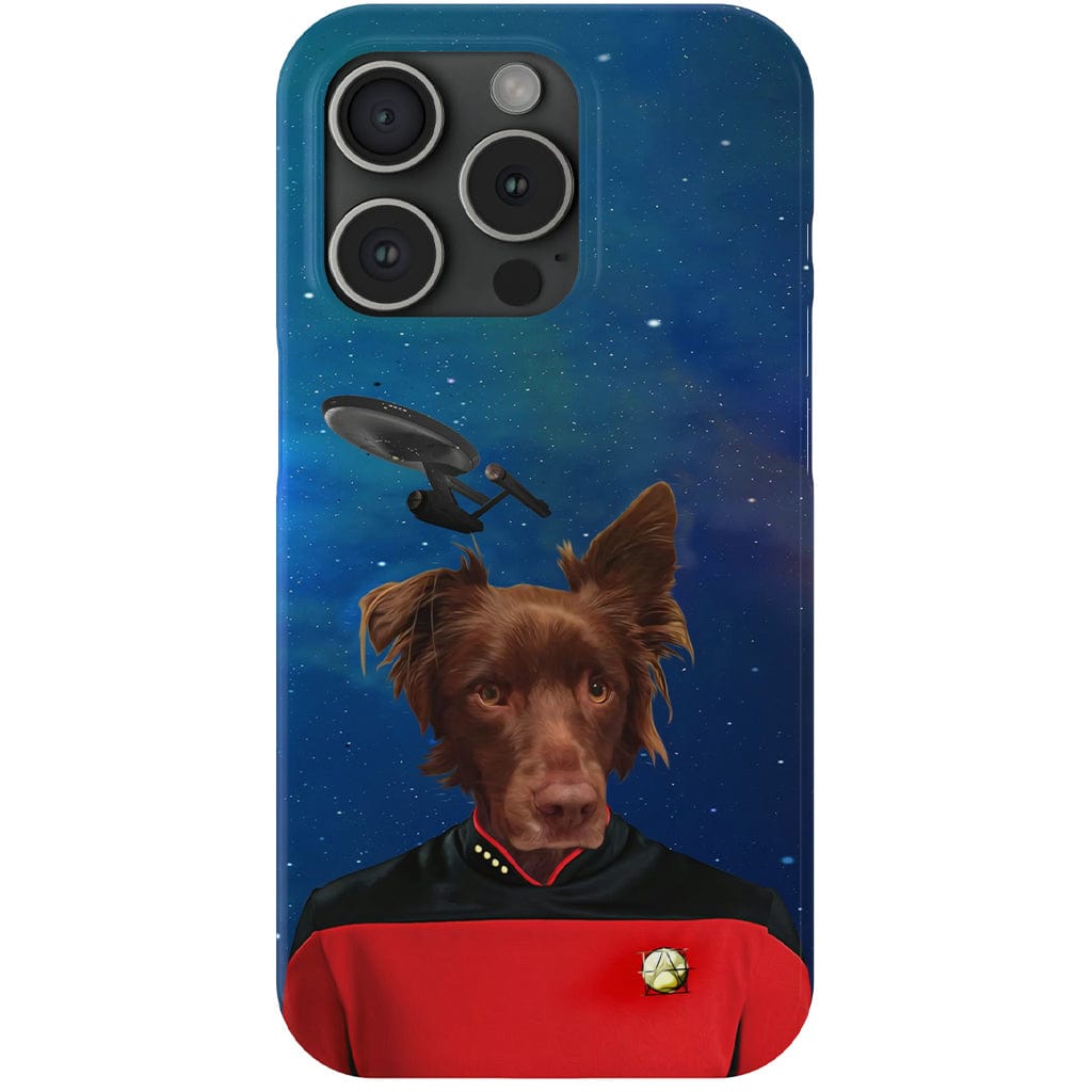 &#39;Doggo-Trek&#39; Personalized Phone Case