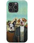 'American Pawthic' Personalized 2 Pet Phone Case