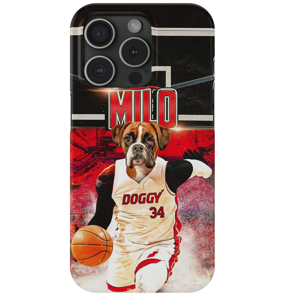 &#39;Doggo Heat&#39; Personalized Phone Case