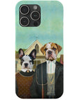 'American Pawthic' Personalized 2 Pet Phone Case