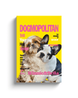 'Dogmopolitan' Personalized 2 Pet Canvas