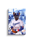 'Kansas City Doggo Royals' Personalized Pet Canvas