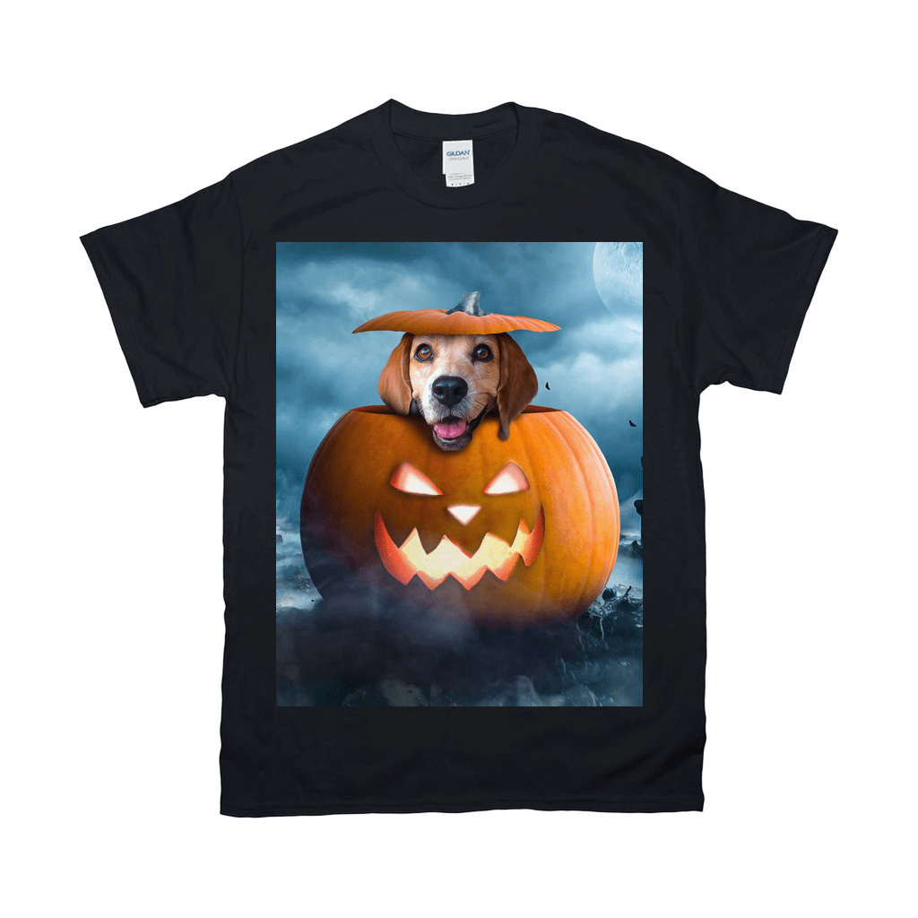 &#39;The Pawmpkin&#39; Personalized Pet T-Shirt