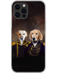 'The Admiral and the Captain' Personalized 2 Pet Phone Case